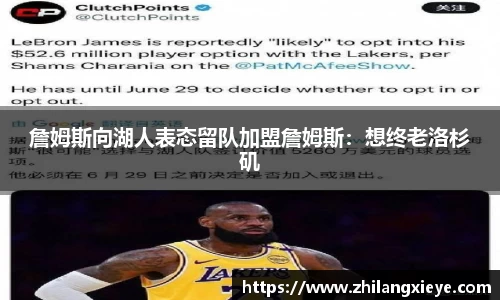詹姆斯向湖人表态留队加盟詹姆斯：想终老洛杉矶